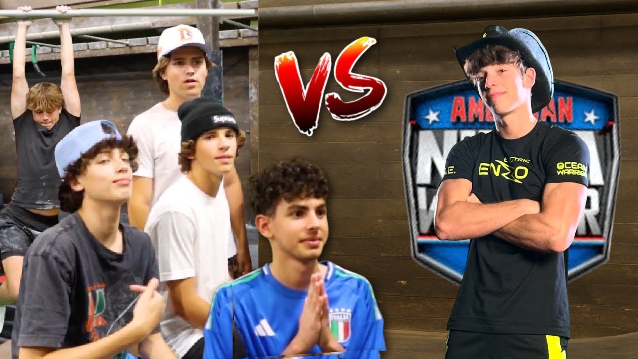 Pro Ninja Warrior VS 6 Teenage Newbies
