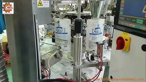 Máy đóng gói túi zipper dạng bột