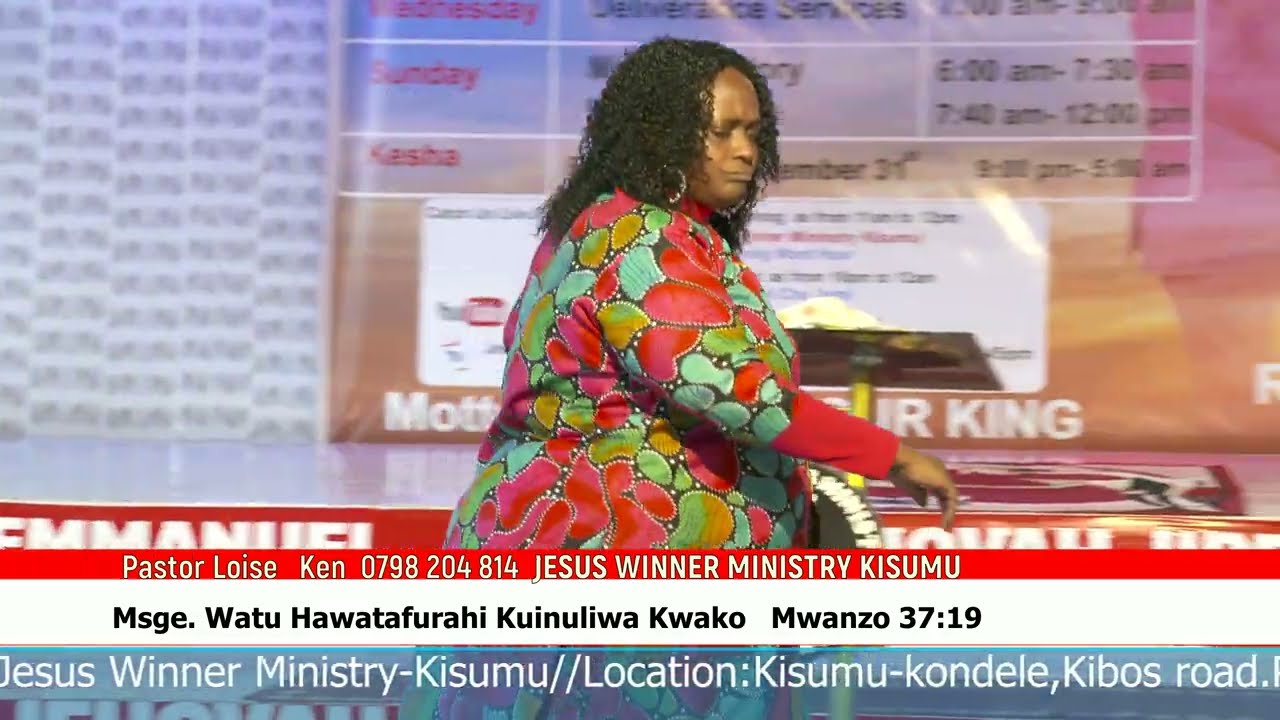 Watu Hawatafurahi Kuinuliwa Kwako By Pastor Loise Ken//JESUS WINNER MINISTRY KISUMU