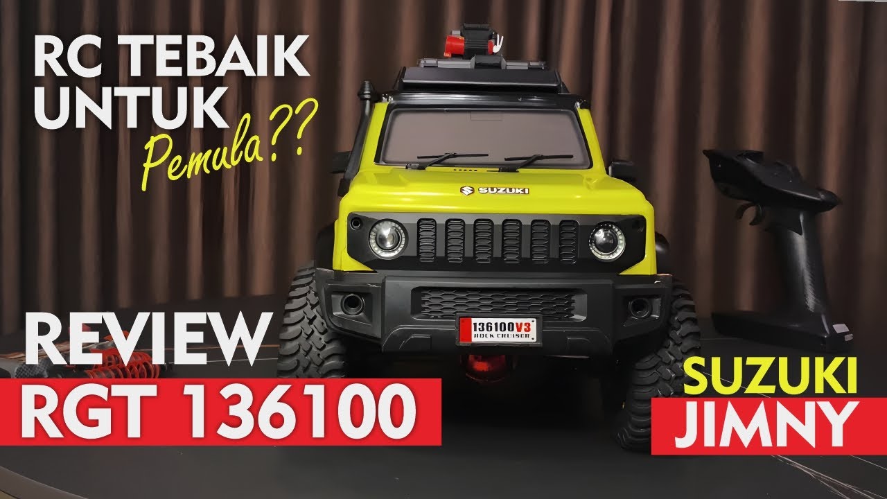 RGT 136100 V3 RC Car Offroad Full Review! 1/10 Scale Jimny RC Car