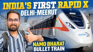 India's First Rapid X RRTS Train || 160Kmph🔥 Speed వెళ్తుంది || Delhi To Meerut | Namo Bharat Train