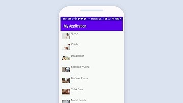 #2 Get Data Volley + RecylerView Android Studio Menggunakan Bahasa Java