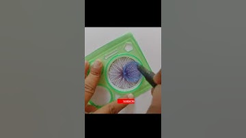 ASMR Satisfying Spirograph Beautiful Video #shorts