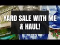 WOW! SEVEN YARD/GARAGE SALES IN ONE DAY! YARD SALE WITH ME & HAUL! Home Decor & Resale Finds!