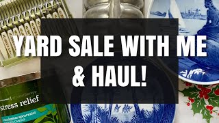 WOW! SEVEN YARD/GARAGE SALES IN ONE DAY! YARD SALE WITH ME & HAUL! Home Decor & Resale Finds!