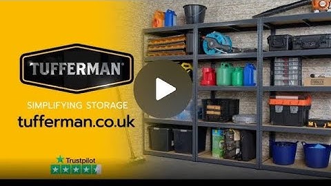 Tufferman Heavy Duty Garage Shelving OH10