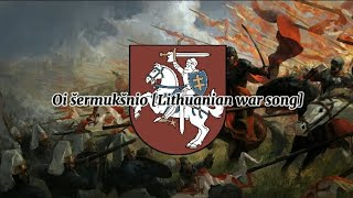 Öi šermukšnio [lithuanian folk song]