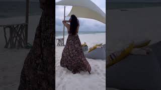 Enjoying Her Vacation Maldives