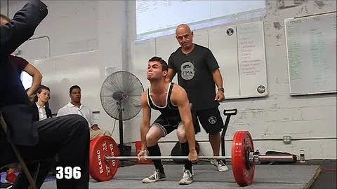 Nick Capicotto 864# Raw Total 130# Weightclass