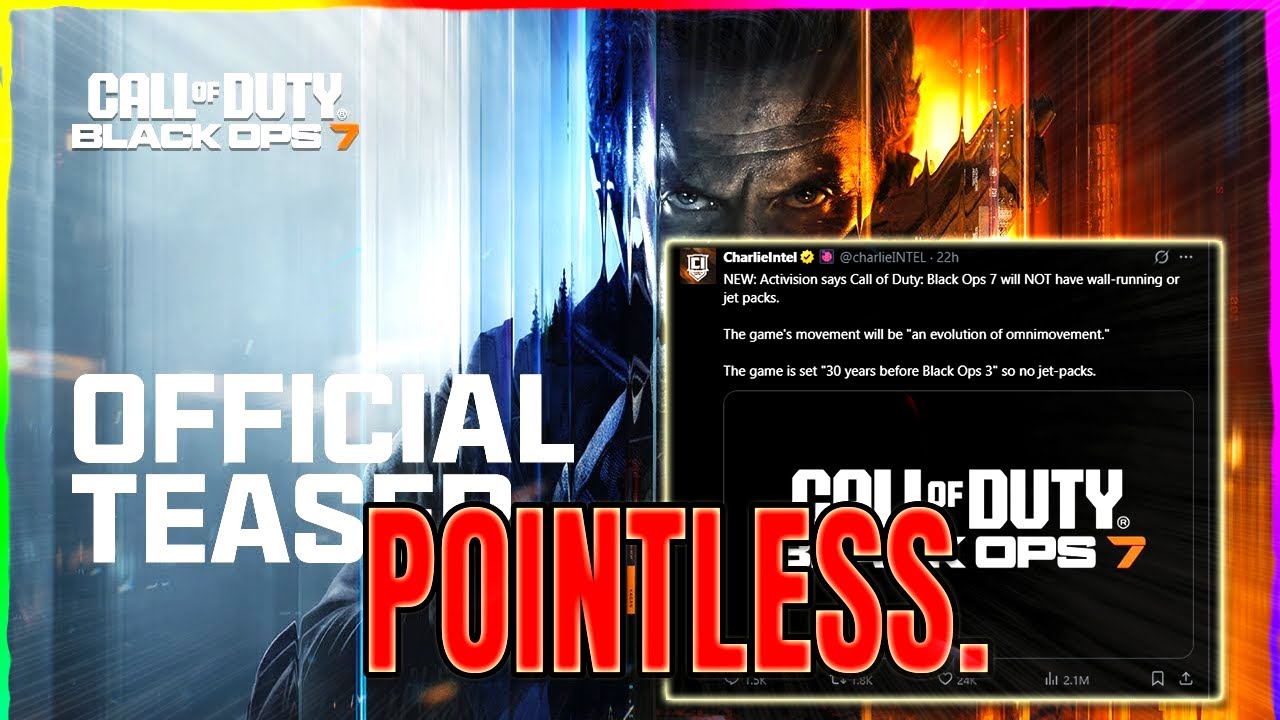 ACTIVISION IN DAMAGE CONTROL(Black Ops 7 WON'T Have Wall Running Anymore & SLEDGEHAMMER Takes Over?)