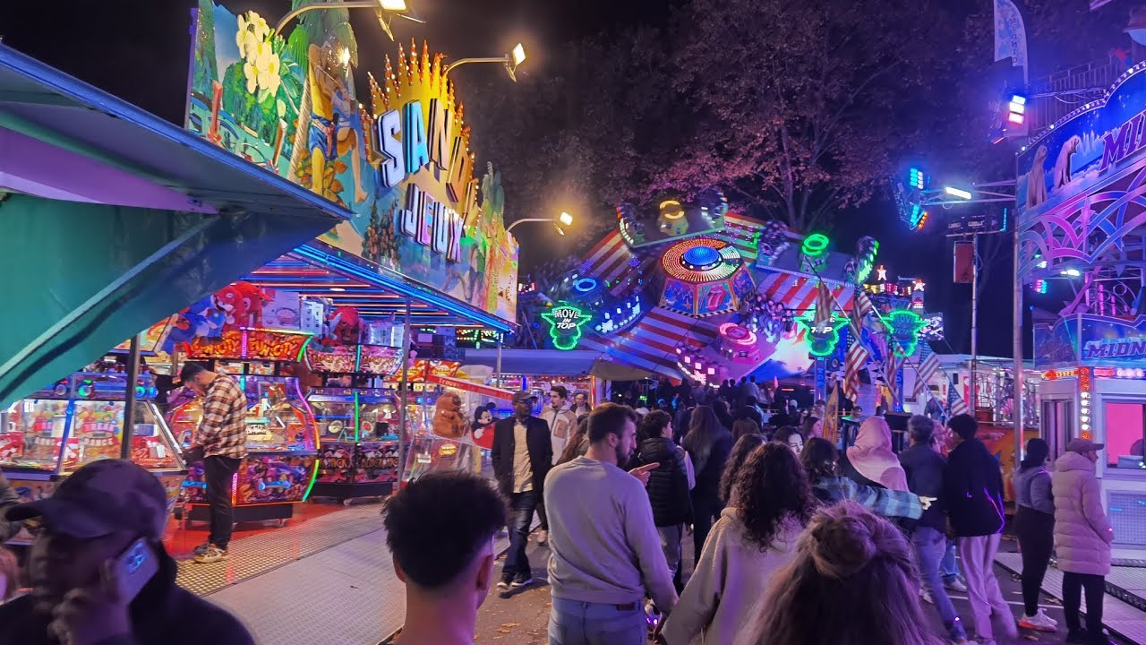 Fête Foraine/ Foire Saint Martin Angers 2025