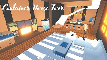NEW CONTAINER HOUSE & PEACOCK  FURNITURE UPDATE in Adopt Me  - FULLY DECORATED HOUSE TOUR🕋🕋🕋