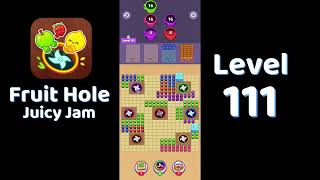 🎯 Fruit Hole Level 111 Walkthrough | Fun Fruit Puzzle Game 🍓 | SolutionGuruji