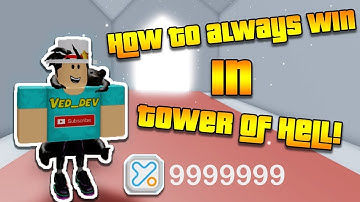 How To Always WIN in Tower Of Hell! (Roblox)