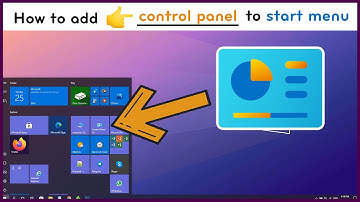 Windows 10 tutorials - How to add control panel to start menu