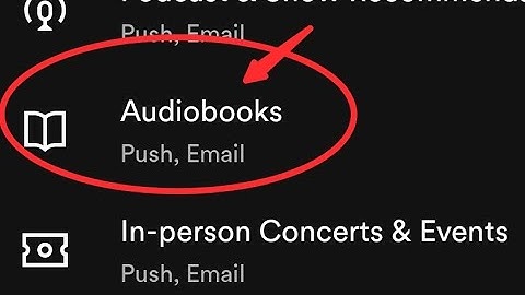 Spotify me audiobook notification kaise off kare, how to off audiobook notification in Spotify