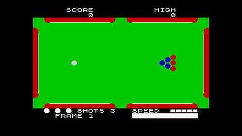 Pool by CDS Microsystems  for the 16k Sinclair ZX Spectrum