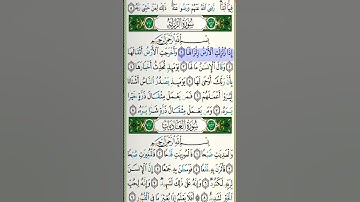 سورة الزلزلة مكتوبة ماهر المعيقلي براوية حفص عن عاصم Surah Al Zalzalah Maher Al Muaiqly