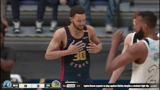 NBA 2K25 (Next Gen) - (WC Semifinals) Minnesota Timberwolves vs Golden State Warriors Game 4