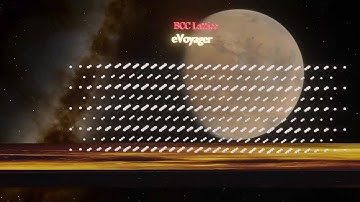 Body Centered Cubic Lattice / BCC , 3D Animation with explanation