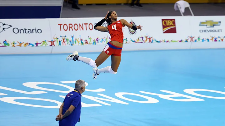 19 Years Old Melissa Vargas - Amazing Volleyball P...