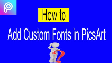 How to Add Custom Fonts in PicsArt🔥 | Easy Tutorial