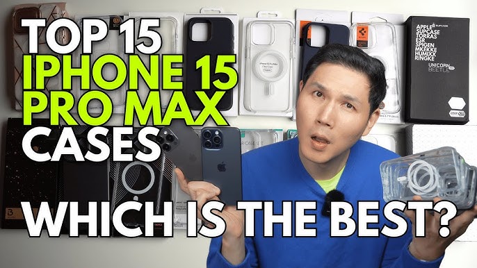 MEJORES FUNDAS para tu iPhone 15 Pro Max