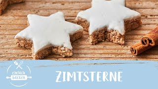 Zimtsterne Rezept saftig (einfach aber nicht schnell)