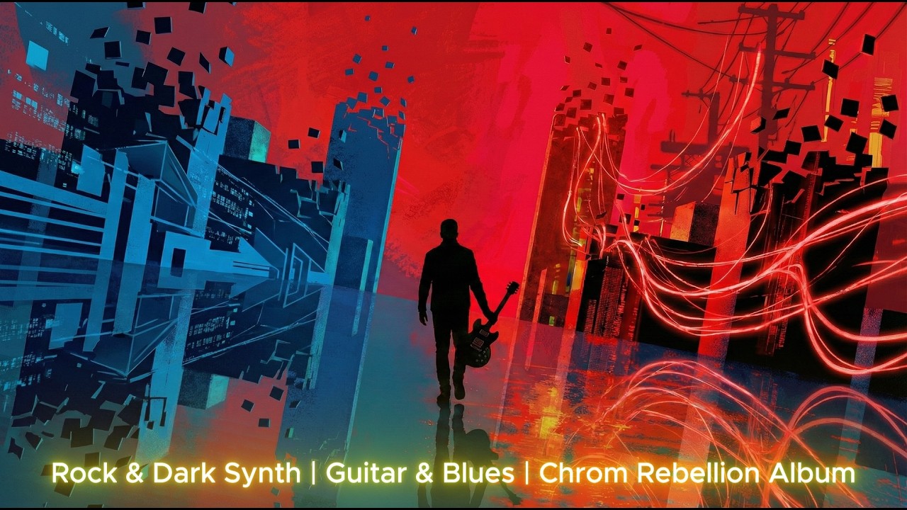 Complete Atmospheric Rock & Dark Synth 2026 | Epic Cinematic Guitar & Neon Blues | Chrom Rebellion