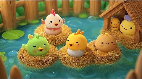 🎵 NHÀ CỦA NHỮNG BẠN ĐỘNG VẬT 🏡🐱🐔🐟 | Nhạc Thiếu Nhi Vui Nhộn – Bé Học Nơi Ở Của Con Vật