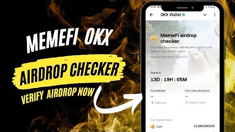 "MemeFi OKX Airdrop Status Checker – Verify Your Airdrop Now!"