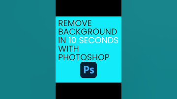 Remove Background in 10 Seconds with Photoshop #removebackground  #removebg #removebackgroundimage