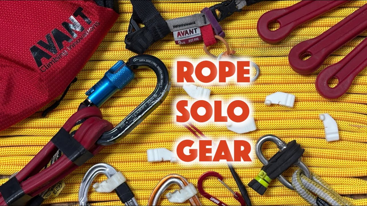 Моё необходимое снаряжение для скалолазания по веревке от Avant Climbing Innovations