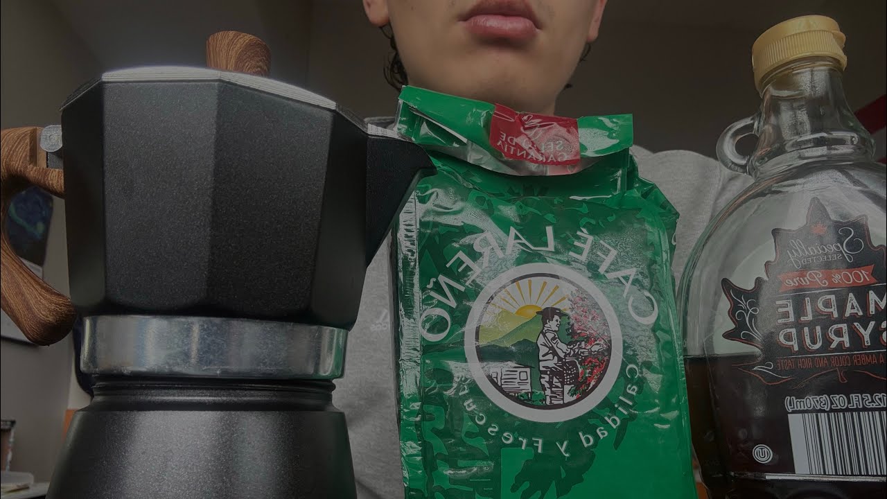 asmr make a coffee with me in my dorm 