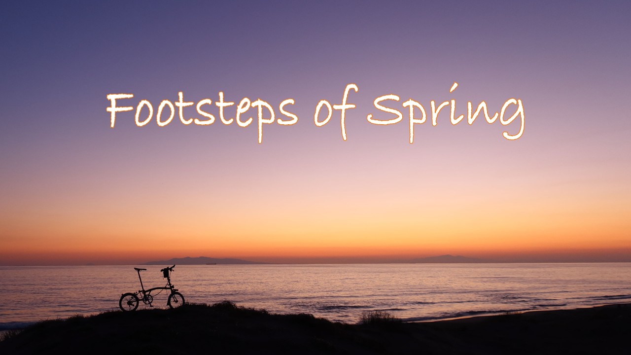 【南房総】初春に自転車キャンプ！｜BROMPTONで春の足音を探す旅