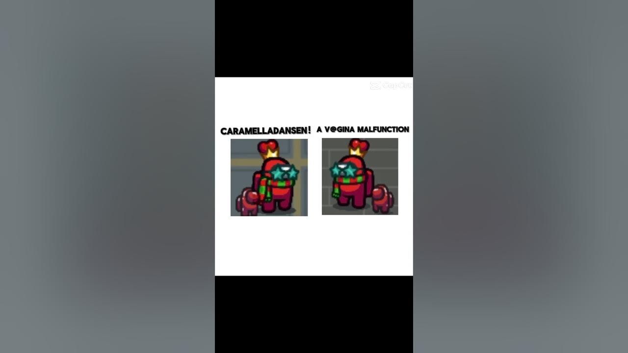 Caramelldansen misheard lyrics amongus memes funny shorts YouTube