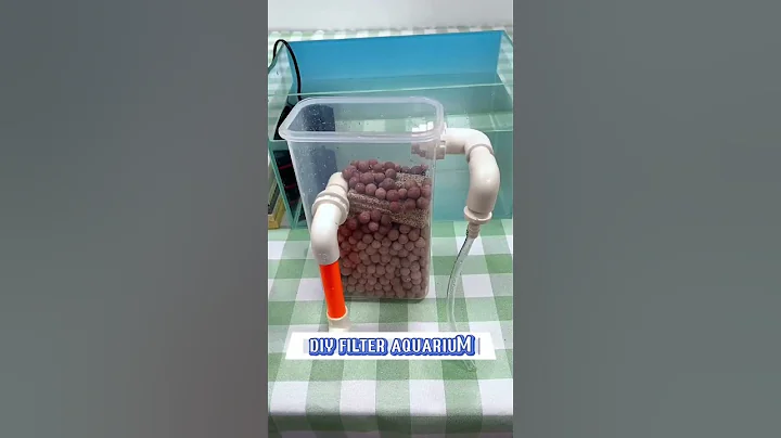 DIY Aquarium Filter  #fishkeepinghobby #diyaquariumfilter #diy #fishtankfilter #diycrafts #shorts