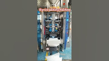 1kg.2kg.3kg tube ice fully automatic packaging machine #icepackingmachine #icecubepackingmachine