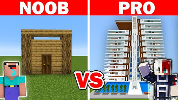 NOOB Vs HACKER : I CHEATED in a Build Challenge 😂 With @ProBoiz95