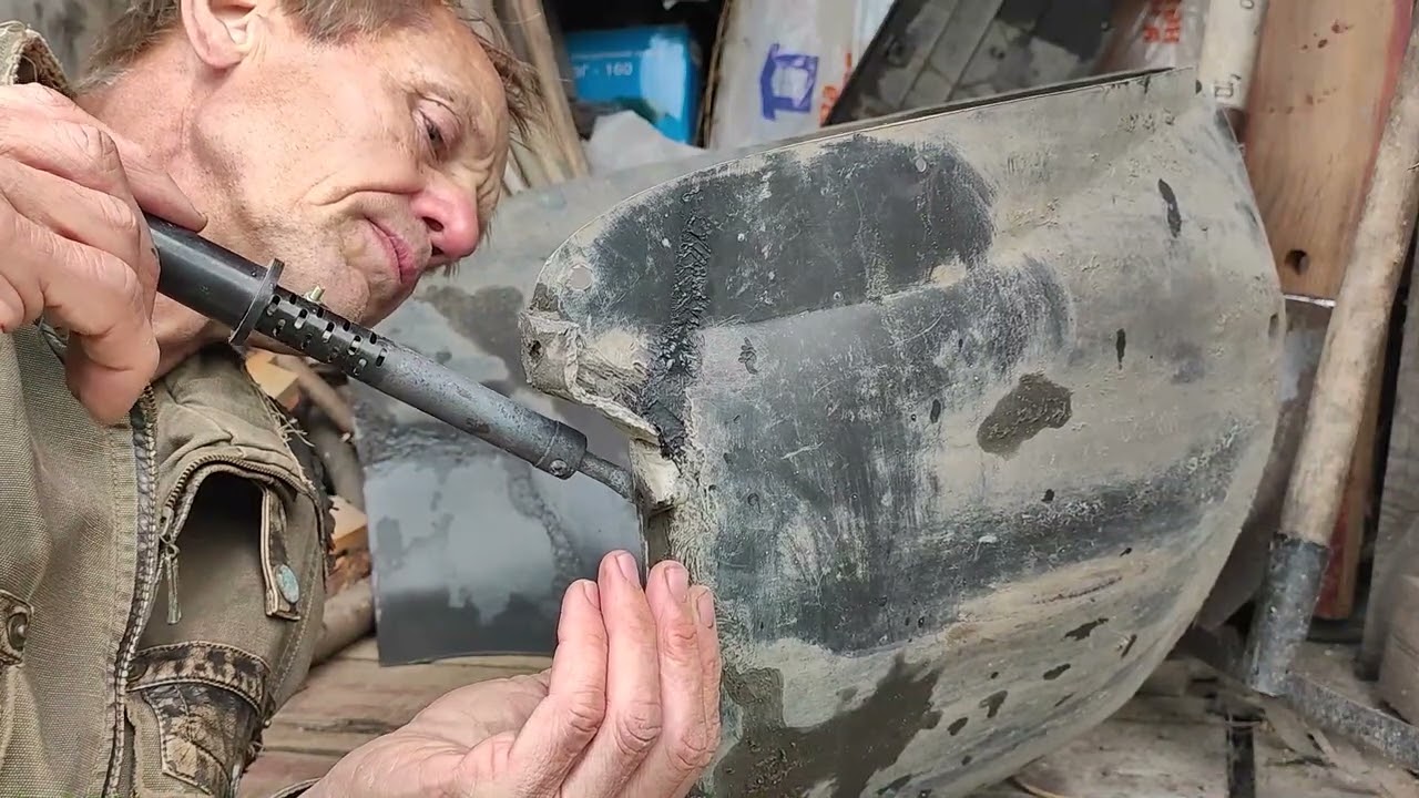 Ремонт (пайка) бампера, защиты бампера и подкрылка (локера) - YouTube