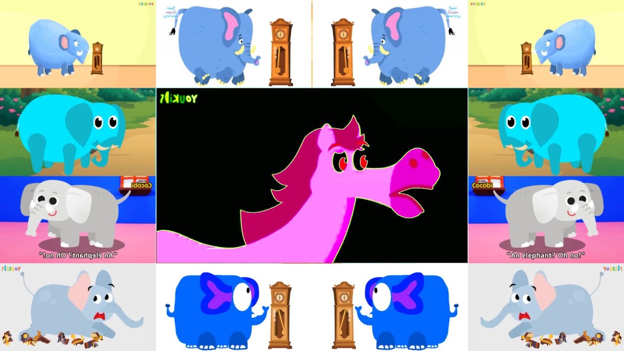 HICKORY DICKORY DOCK || effects: color inversion and mirrorh 