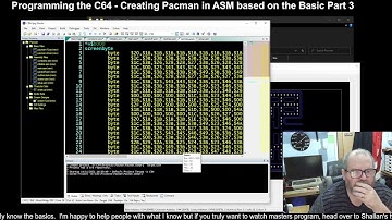 C64 Programming Pacman Part 5 - Adding Special Squares for Ghosts
