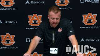 Tuesday press conference: Alex Golesh reveals Auburn's fall camp plan, leadership & Baylor prep