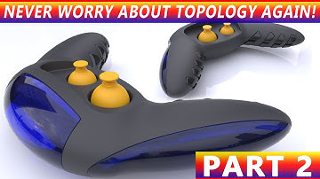 Hard surface modelling in Blender, never worry about topology again!  PART 2