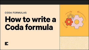 Hoe schrijf je een Coda-formule