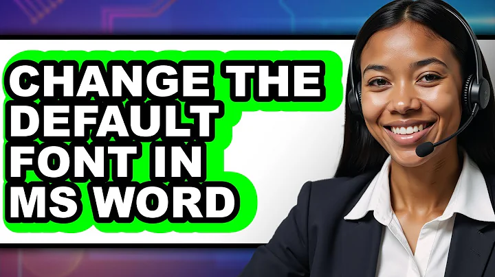 How to Change the Default Font in MS Word 2025 (Only Way)