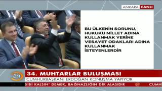 Erdoğan: Bu mücadeleden vazgeçmemi bekleyenler varsa hiç kusura bakmasınlar Resimi