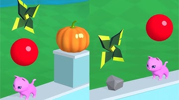 Dont Slice The Cats - Very Satisfying And Relaxing ASMR Slicing Game