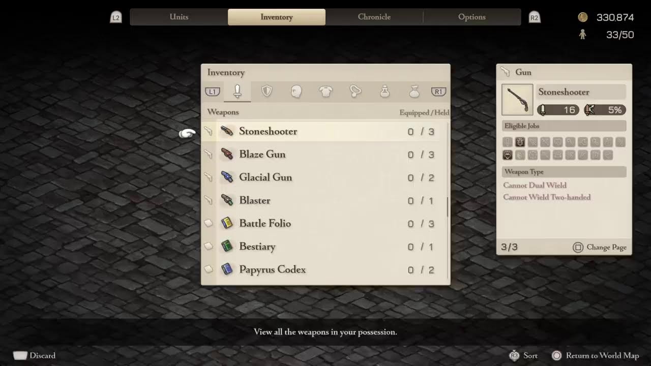 Final Fantasy Tactics - Tactician Mode Ch4 Getting a Collection of Magic Guns