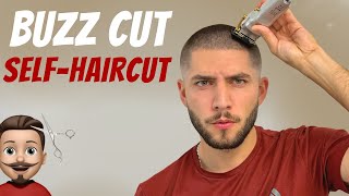 Summer Buzz Cut Self-Haircut Tutorial | How To Cut Your Own Hair 2022